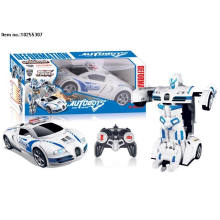 5 Function R / C brinquedos carro deformação com luz e música